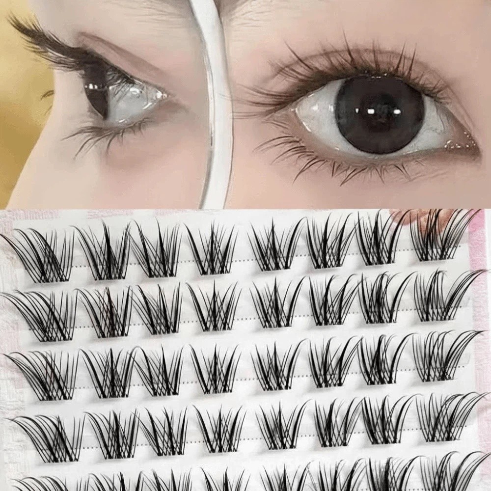 Eyelash Extension In Chinese - Vollstreifen-Kunstwimpern im Neuen Chinesischen Stil, Handgefertigte