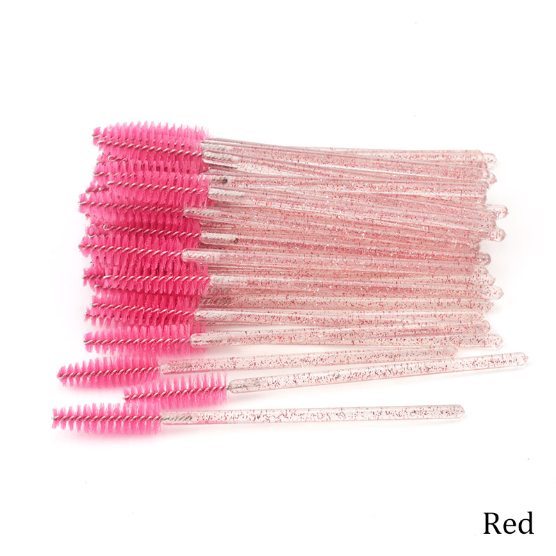 Eyelash Extension Options - 50 Stück Wimpernbürsten Einweg-Wimpernbürsten Mascara-Applikatoren für