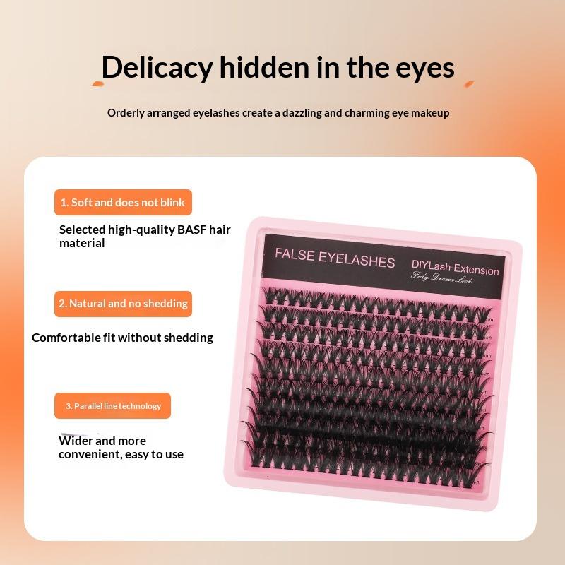 Eyelash Extension Cluster - Neue 10-reihige 140 Cluster Flauschige Dicke