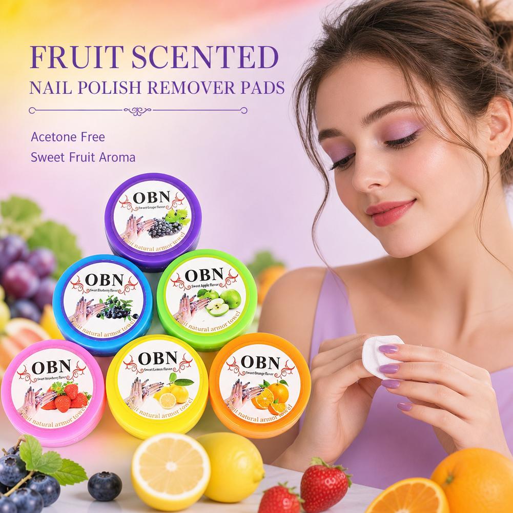 Eyelash Extension Glue - Nagellackentferner-Pads mit Blumenduft, Absorbierbare Reinigungstücher für