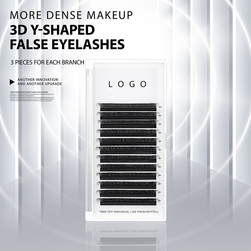 Eyelash Extension Y Shape - 10PCS Verbesserte YY Y-förmige Wimpernverlängerung Anpassbares