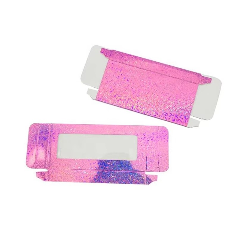 Eyelash Extension In Chinese - Individuelle Logo-Wimpernbox in Pink | Leere