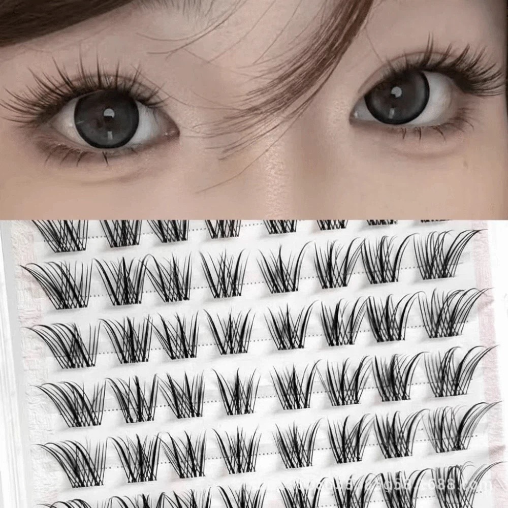 Eyelash Extension In Chinese - Vollstreifen-Kunstwimpern Handgefertigt Neuer Chinesischer Stil Künstliche