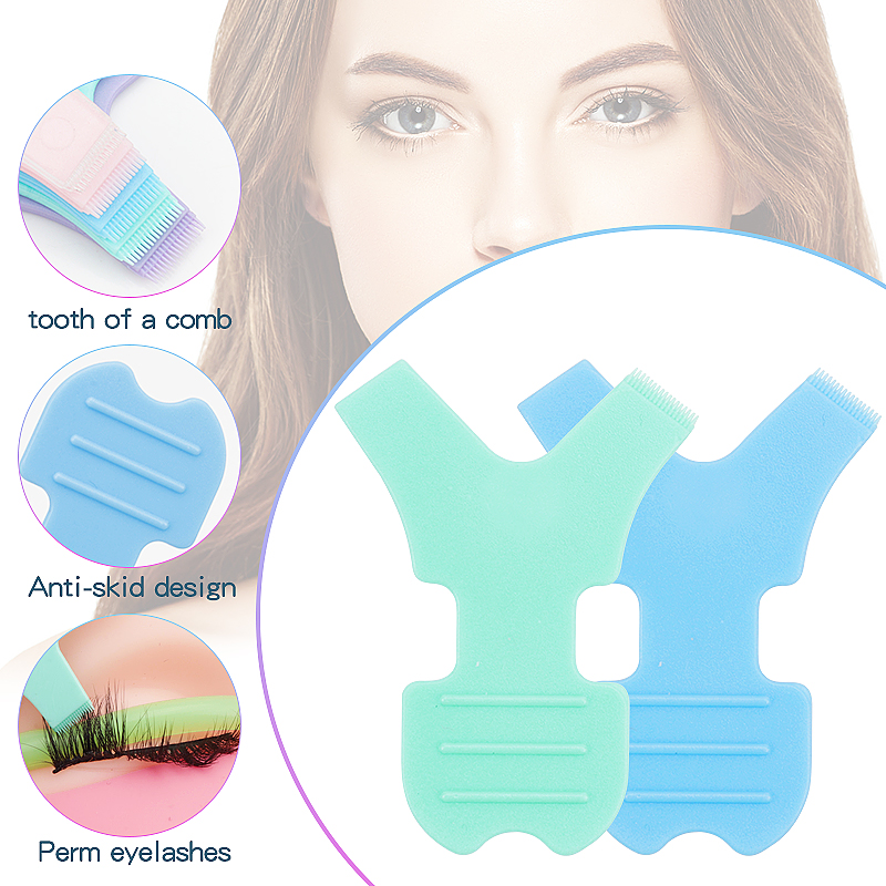 10 stücke neue wieder verwendb – Eyelash Extension Y Shape Bewertung und Preis