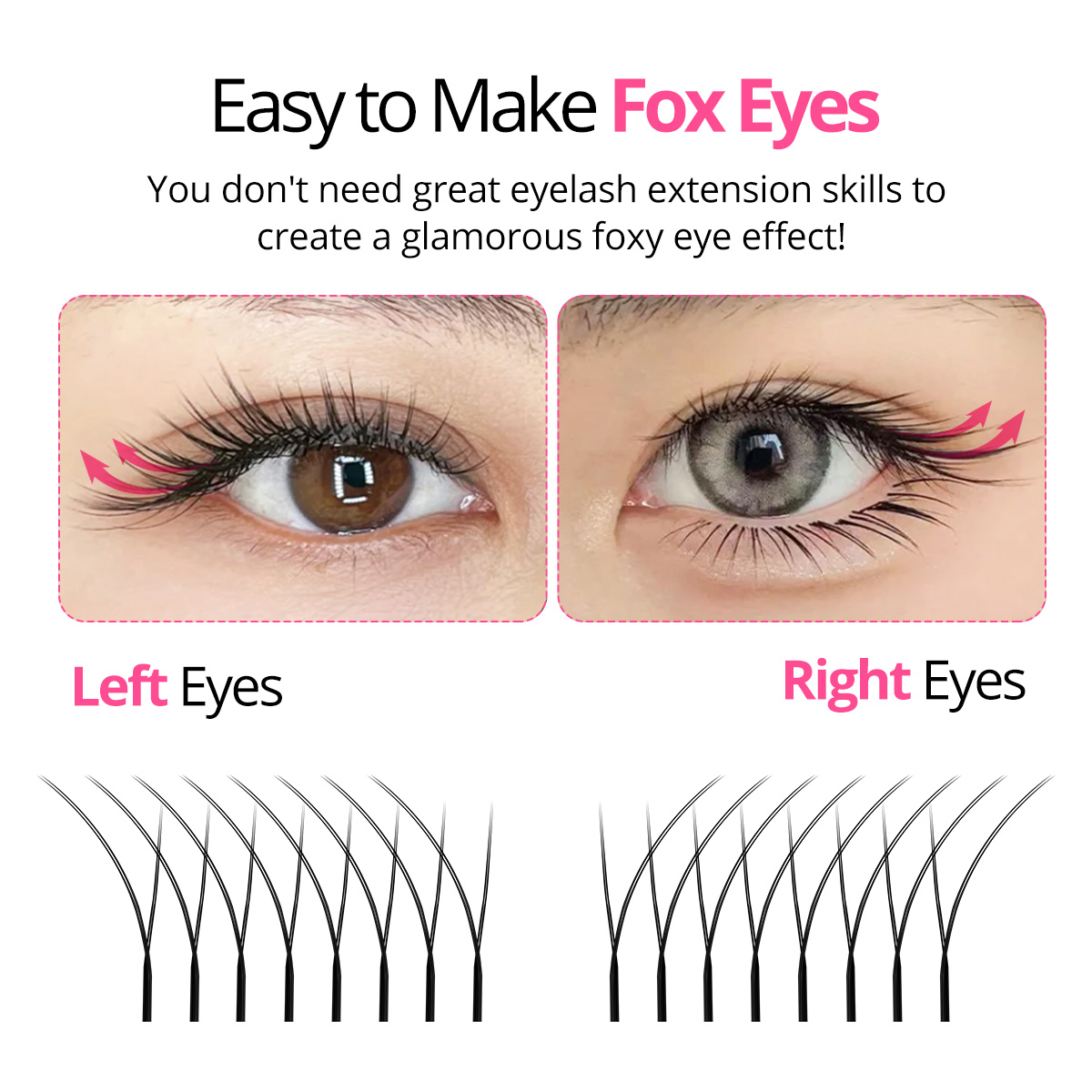 ARISON Fox YY Wimpern Verschie – Eyelash Extension Y Shape Bewertung und Preis
