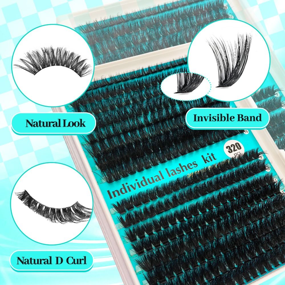 16 Reihen 9-16mm Lange Künstli – Eyelash Extension Look Bewertung und Preis