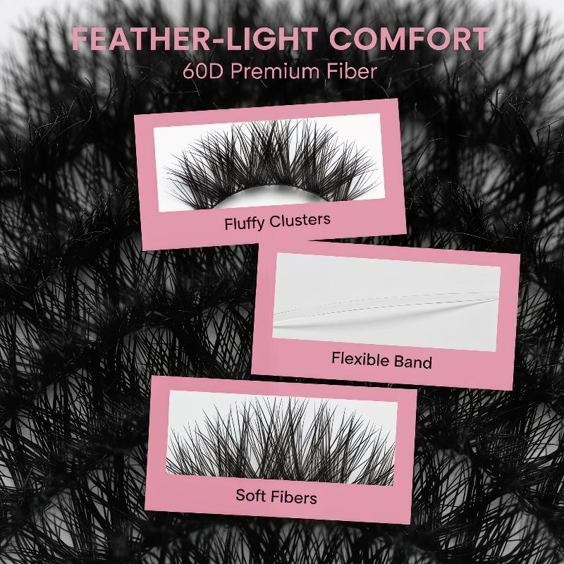 1 Set DIY Einzelwimpern Wispy  – Eyelash Extension Volume Bewertung und Preis