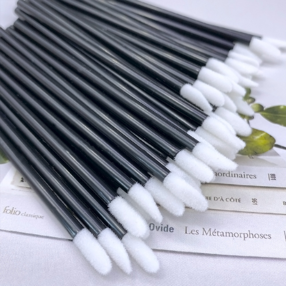 100Pcs Einweg Lippen Pinsel Wi – Eyelash Extension Options Bewertung und Preis