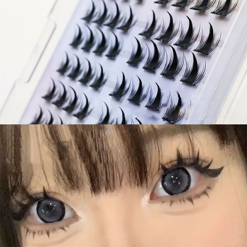 Simulierte falsche Wimpern, Co – Eyelash Extension Cluster Bewertung und Preis