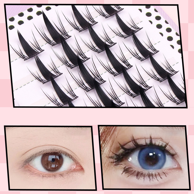 Simulierte falsche Wimpern, Co – Eyelash Extension Cluster Bewertung und Preis
