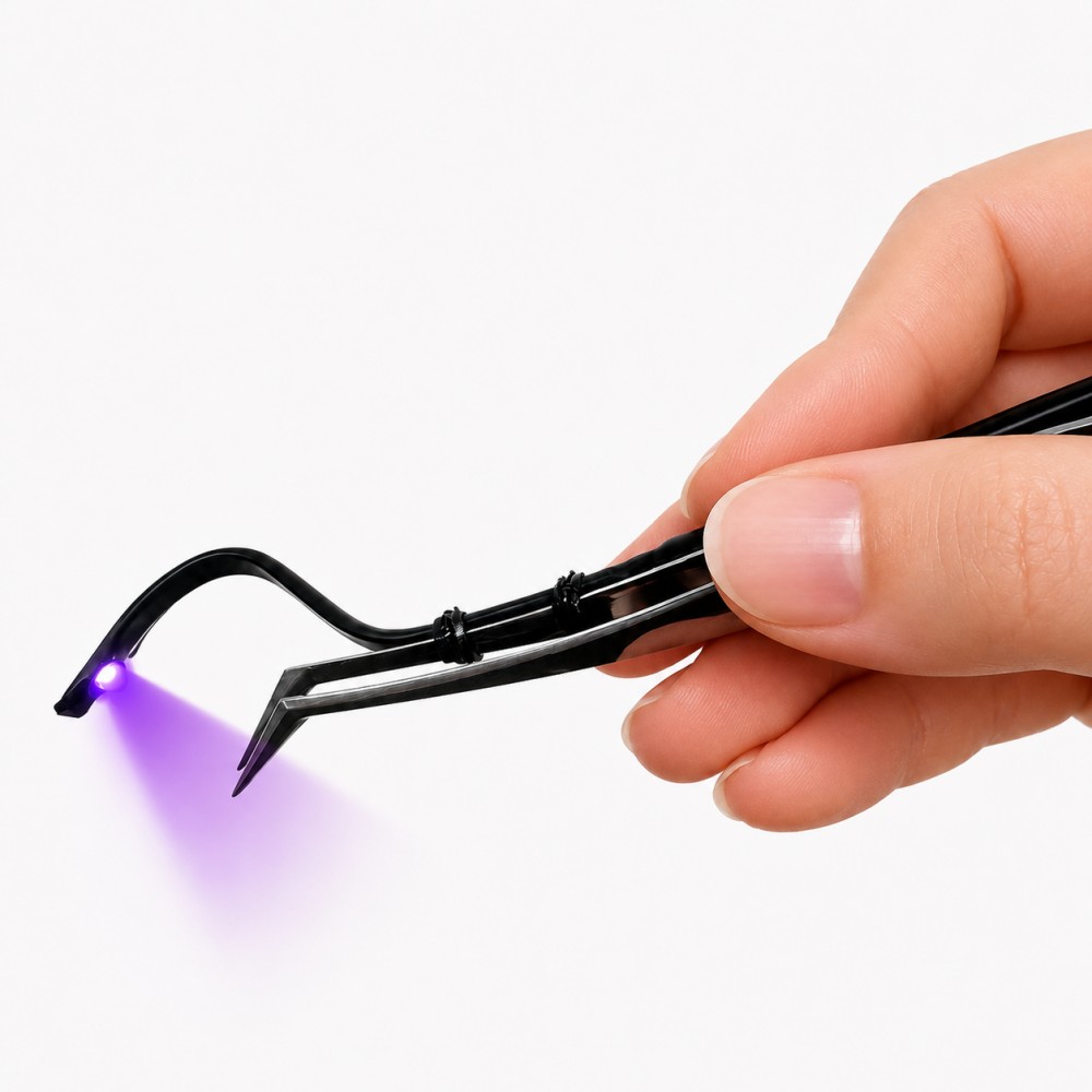 Mini UV-LED-Pinzettenlampe 1S  – Eyelash Extension Led Bewertung und Preis
