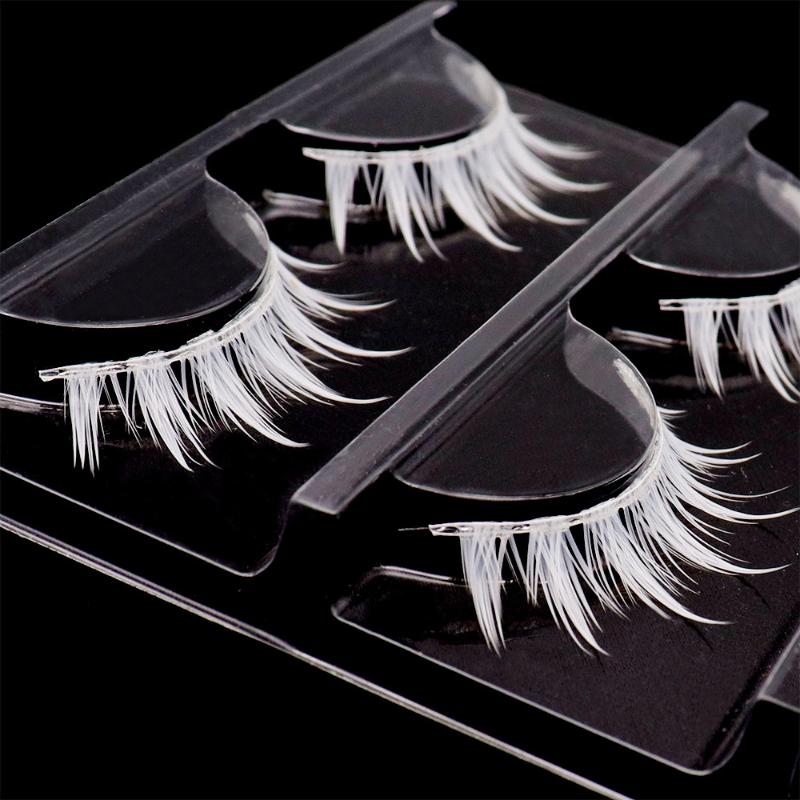 3 Paar Cosplay Weiße Wimpernve – Eyelash Extension Look Bewertung und Preis
