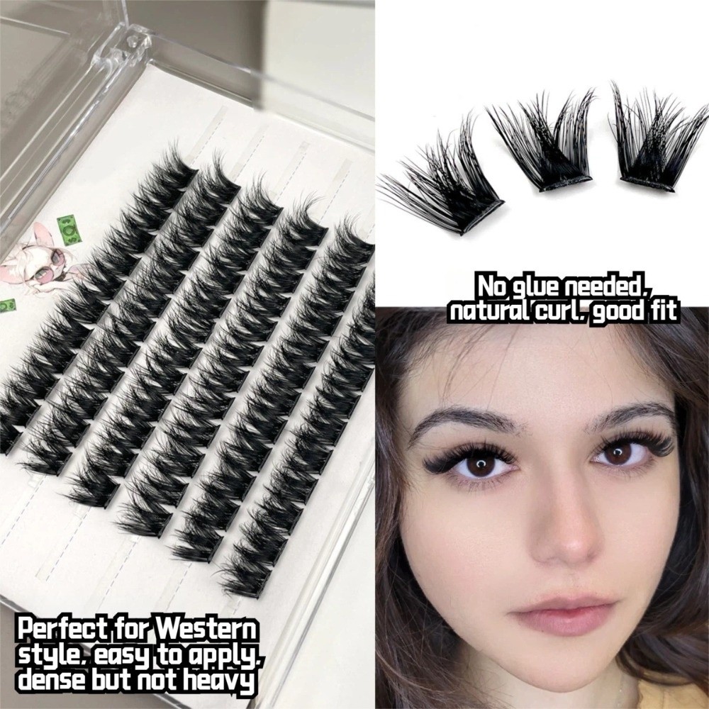 14mm Lange Künstliche Wimpern  – Eyelash Extension Cluster Bewertung und Preis