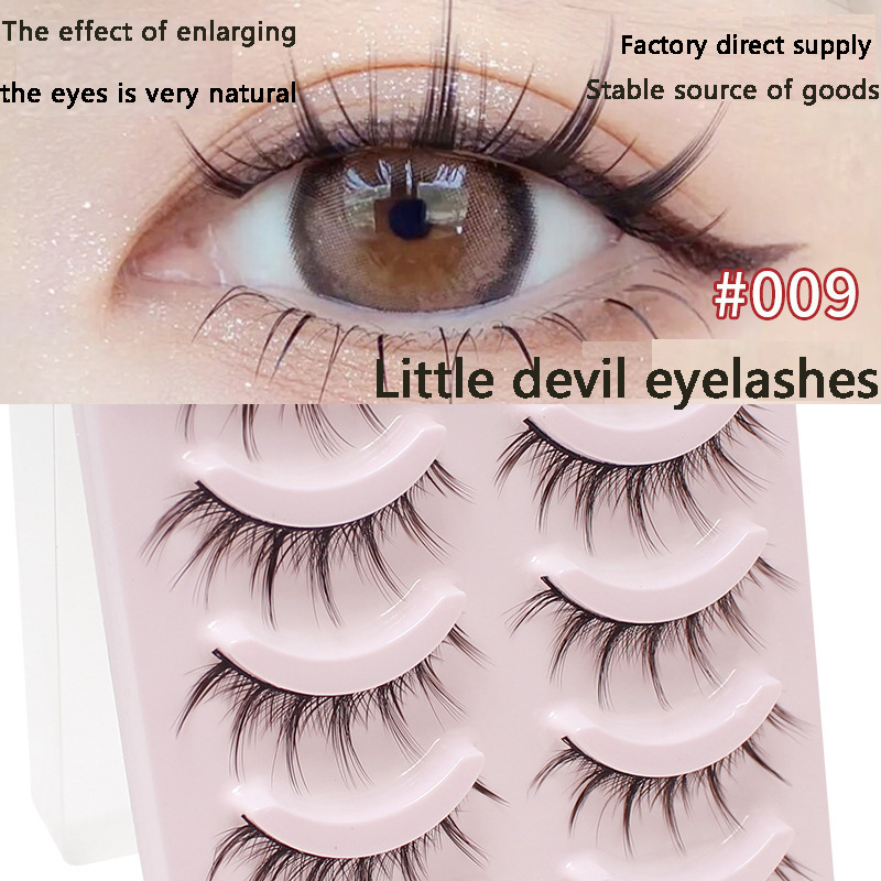 Wimpern, 5 Paar, künstliche Wi – Eyelash Extension In Chinese Bewertung und Preis