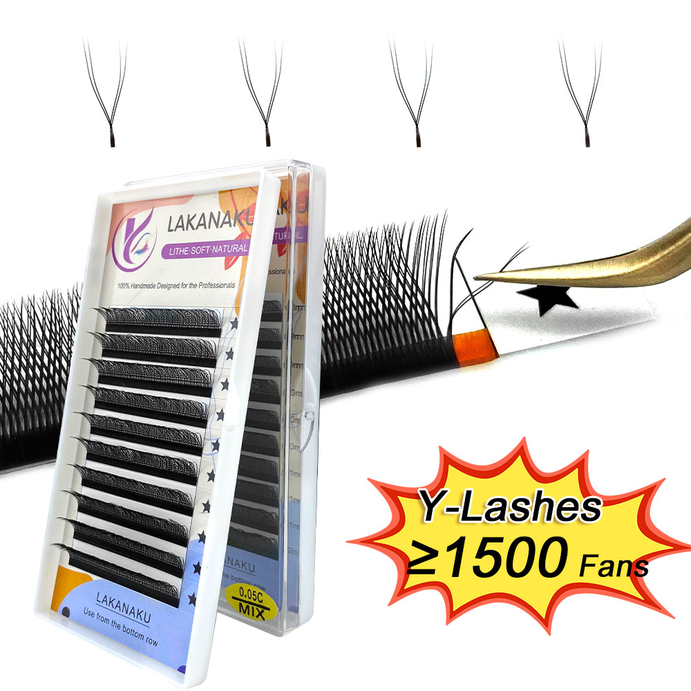LAKANAKU Y Lashes Extensions Z – Eyelash Extension Y Shape Bewertung und Preis