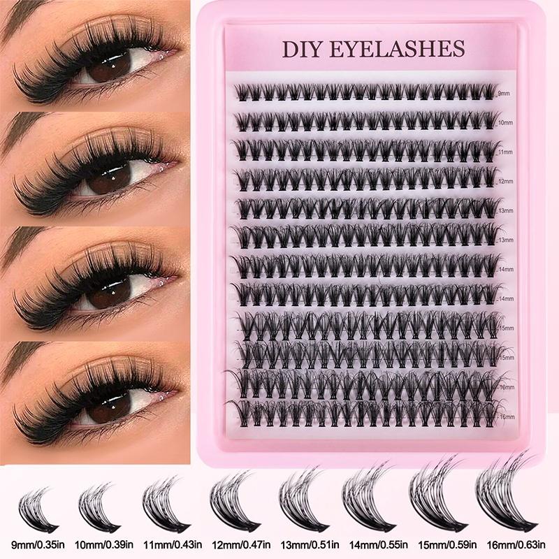 Natürliches Cluster-Feder-Wimp – Eyelash Extension Cluster Bewertung und Preis