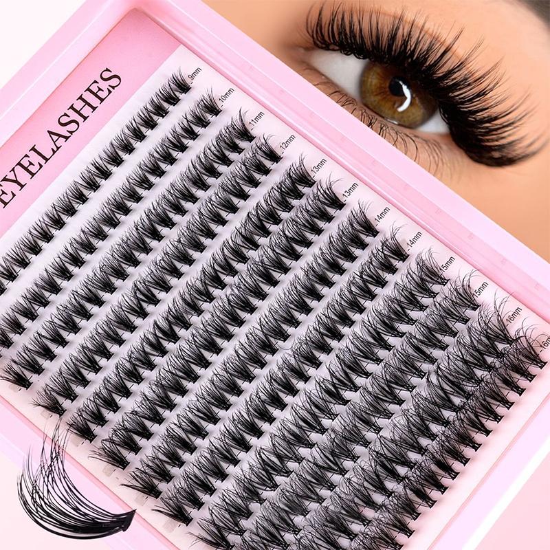 Natürliches Cluster-Feder-Wimp – Eyelash Extension Cluster Bewertung und Preis