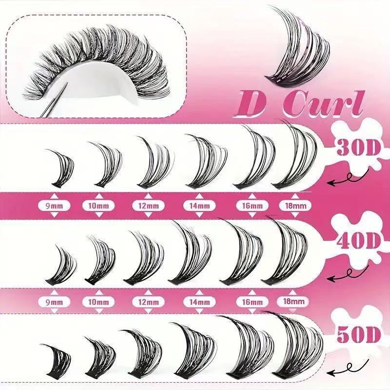 Professionelles D-Curl Cluster – Eyelash Extension Volume Bewertung und Preis