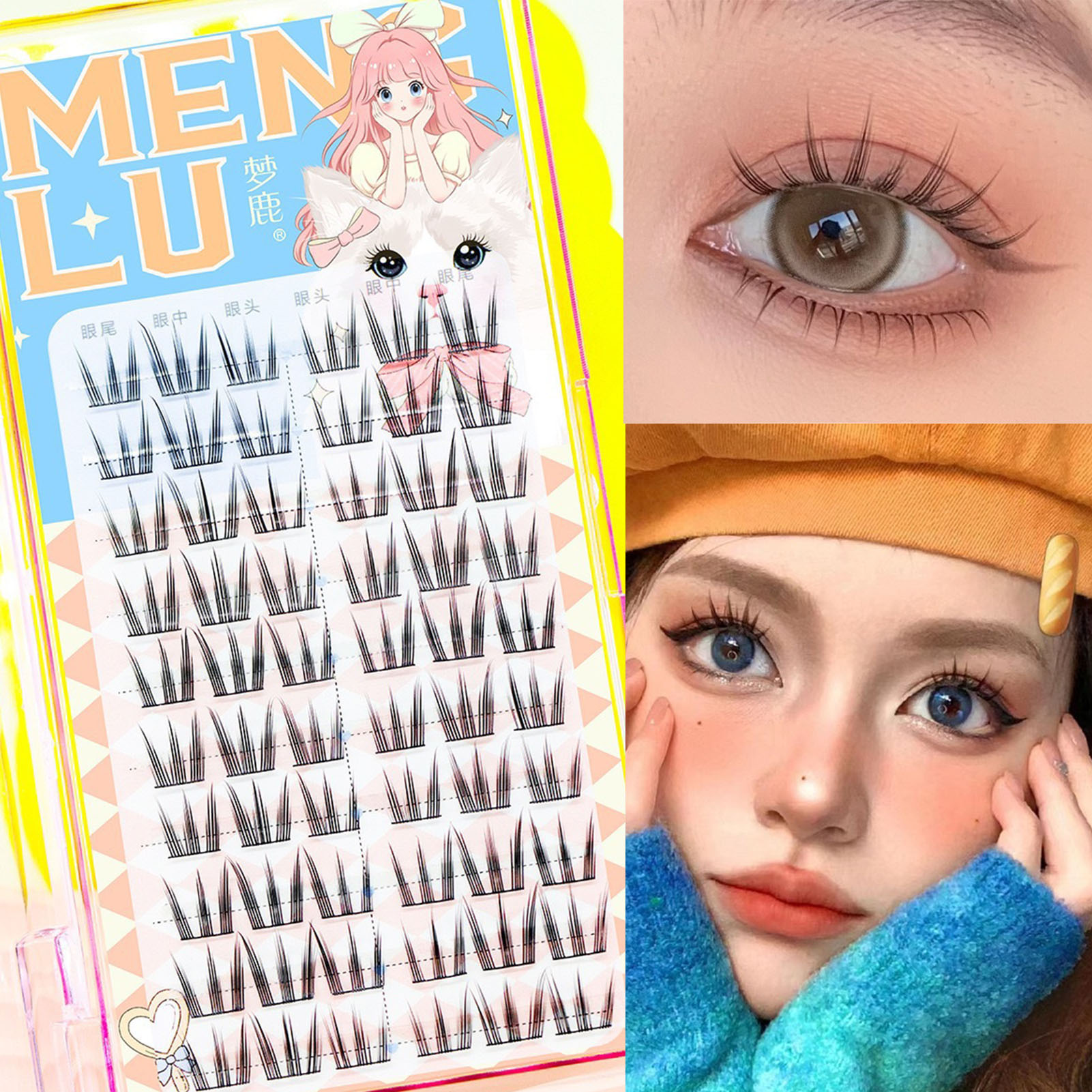 10 Reihen Sonnenblumen-Falsche – Eyelash Extension In Chinese Bewertung und Preis