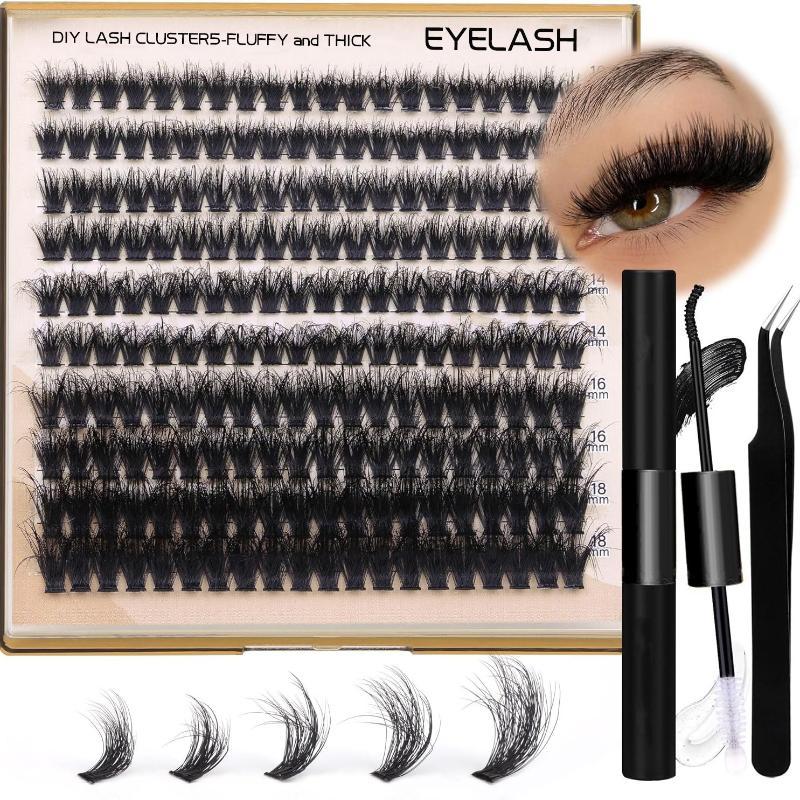 Neue Flauschige Dicke Wimpernb – Eyelash Extension Cluster Bewertung und Preis