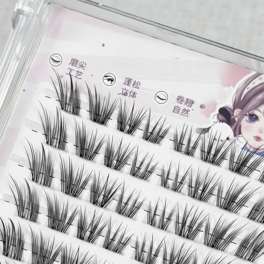Vollstreifen-Kunstwimpern, nat – Eyelash Extension In Chinese Bewertung und Preis