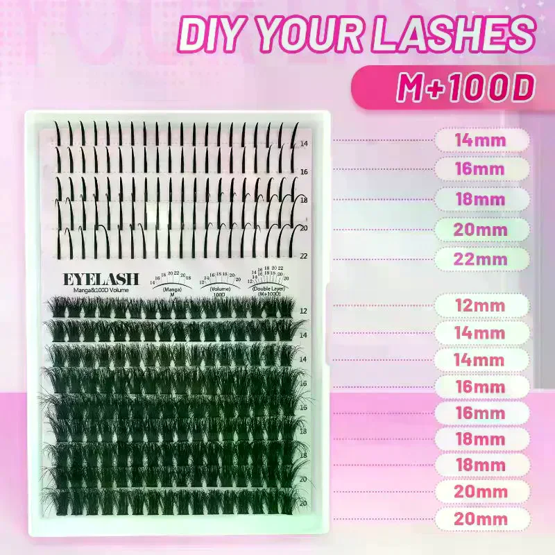 Wimpern-Cluster-Set: Volumen-W – Eyelash Extension Volume Bewertung und Preis