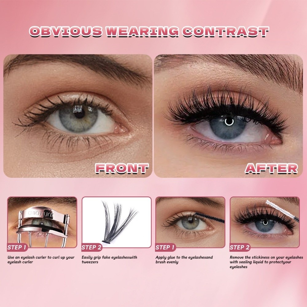 8-16mm Lange Künstliche Wimper – Eyelash Extension Look Bewertung und Preis