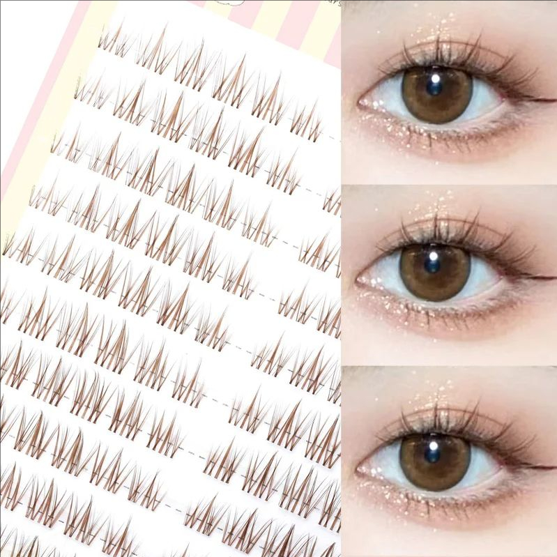 MJ Brown Sunflower Falsche Wim – Eyelash Extension In Chinese Bewertung und Preis