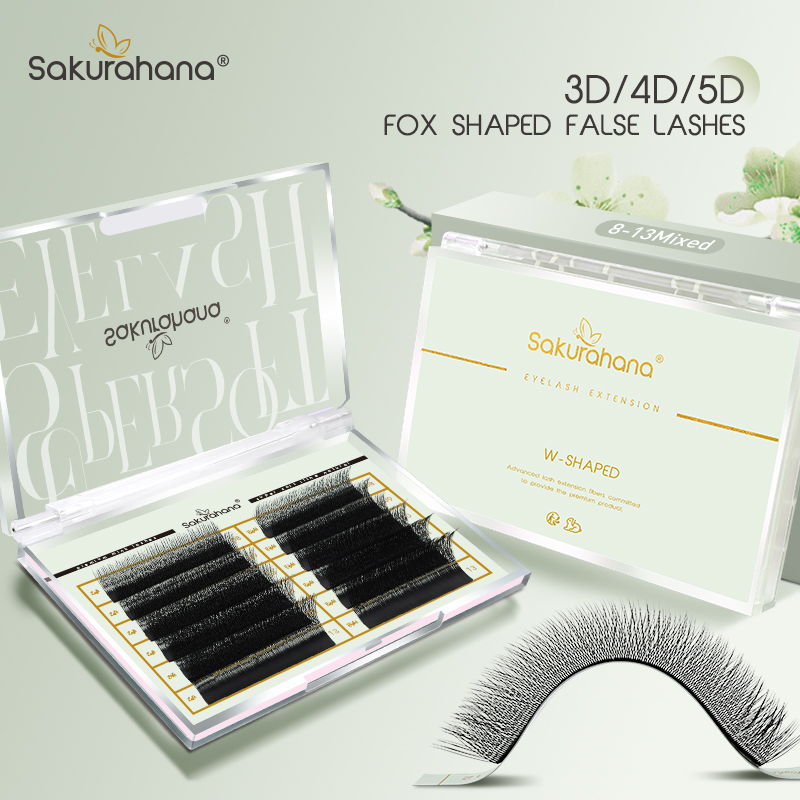SAKURAHANA Fuchs 3D 4D 5D Gefo – Eyelash Extension Volume Cat Eye Bewertung und Preis