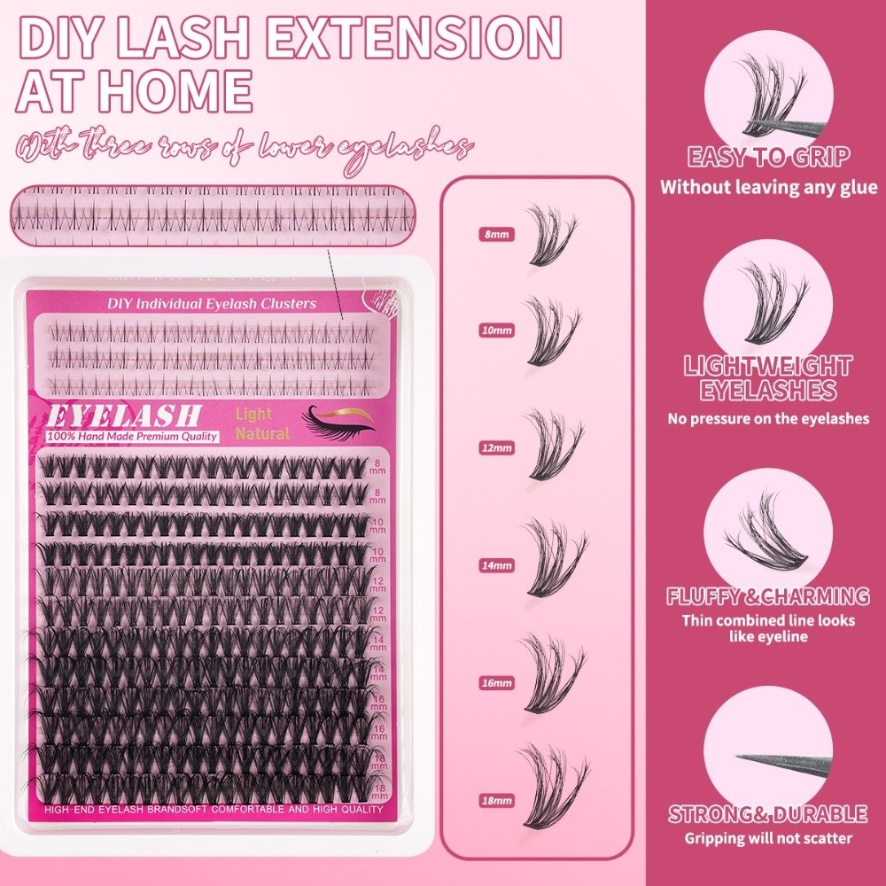 8-18mm Lange Künstliche Wimper – Eyelash Extension Look Bewertung und Preis