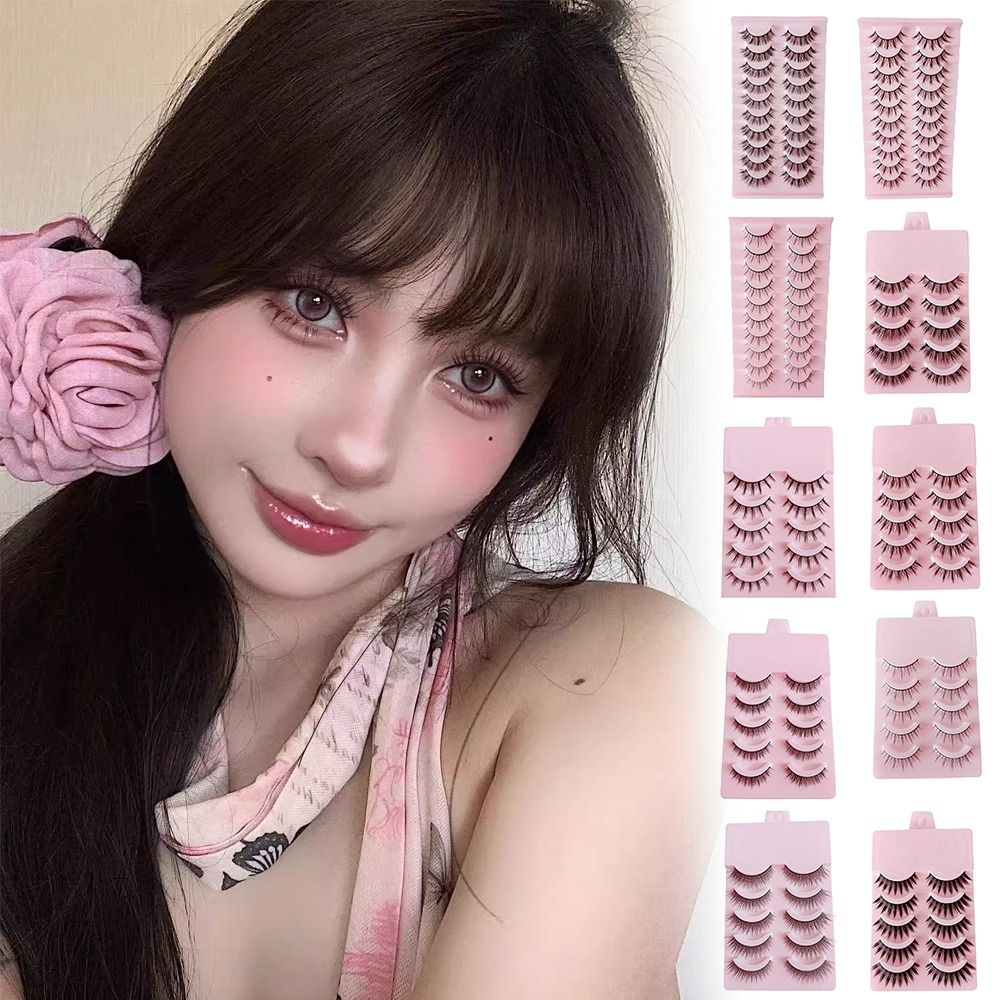 5/10 Paar weiche 3D-Nerzwimper – Eyelash Extension Look Bewertung und Preis