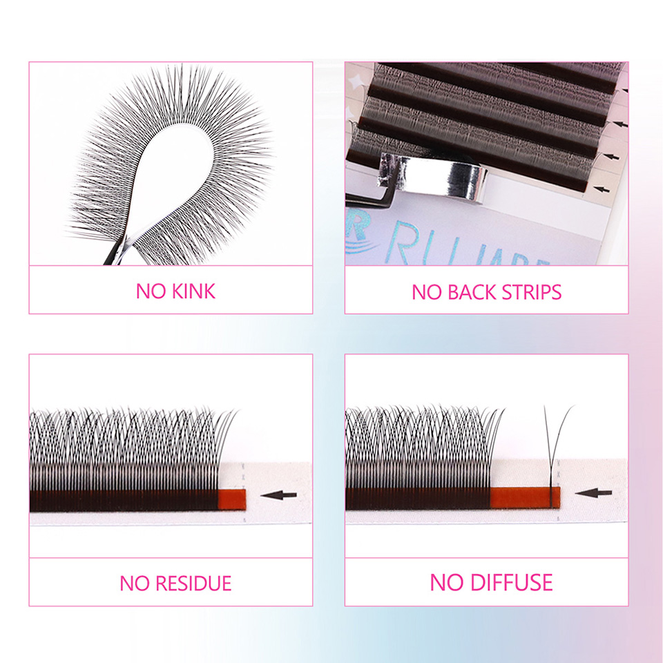 RUJADE 2D Y-Form Wimpern Netzg – Eyelash Extension Y Shape Bewertung und Preis