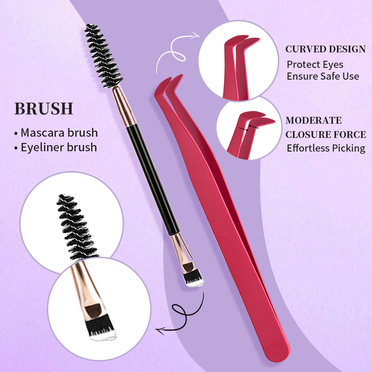 Wimperncluster-Set, weiches Vo – Eyelash Extension Volume Bewertung und Preis
